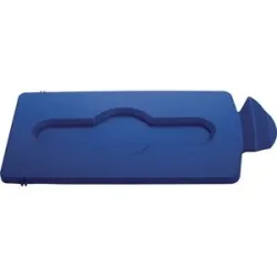 Deckeleinsatz, geschlossen, blau Rubbermaid