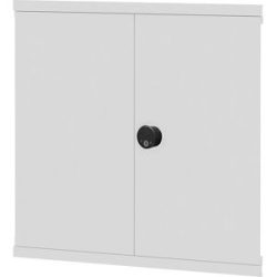 Flügeltür, RFID-Schloss, HxB 1000 x 1000 mm, lichtgrau eurokraft pro