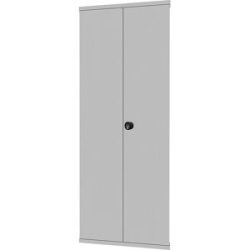Flügeltür, RFID-Schloss, HxB 2500 x 750 mm, verzinkt eurokraft pro
