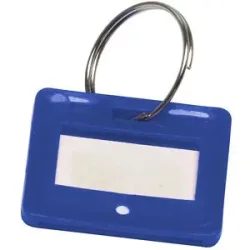 kaiserkraft Schlüsselanhänger, VE 10 Stück, blau