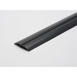 Kabelbrücke Typ 1, schwarz,  L 3 m x B 62 mm x H 12 mm