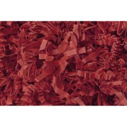 kaiserkraft SizzlePak Papier-Füllmaterial, 10 kg, Füllvolumen 350 l, hellrot, Palette mit VE 12 Stk