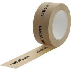 kaiserkraft Papier-Packband Premium, individuell bedruckt, VE 36 Rollen, Druck 1-farbig