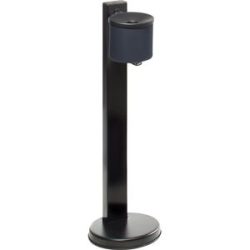 kaiserkraft Sicherheits-Standascher, 2,25 l, Ø 150 mm, graphit, Stahlblech