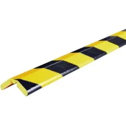 Knuffi® Eckenschutz, Typ W, 1 Rolle à 5 m, schwarz / gelb SHG