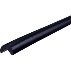 Eckschutzprofil Typ A, 1-m-Stück, schwarz