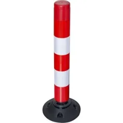 Leitzylinder LeitPin, Höhe 760 mm, rot / weiß reflektierend, ab 10 Stk Moravia