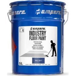 Bodenmarkierungsfarbe Industry Floor Paint®, Inhalt 5 l, blau Ampere