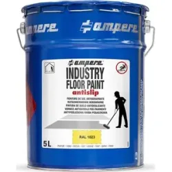 Bodenmarkierungsfarbe Industry Floor Paint antislip®, Inhalt 5 l, gelb Ampere