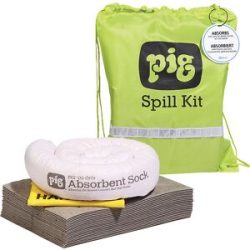 Notfall-Kit in Tragebeutel, Ausführung Öl, absorbiert 11,3 l PIG