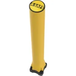 Rammschutz-Poller Monoplex, Polyurethan, gelb, HxØ 1135 x 130 mm A-SAFE