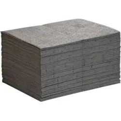Universal-Bindevliesmatte, Medium-Weight-Ausführung, VE 125 Stk, BxL 380 x 510 mm PIG