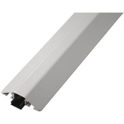 Kabelbrücke aus Aluminium, LxBxH 1500 x 80 x 20 mm, lichtgrau, VE 1 Stk EHA