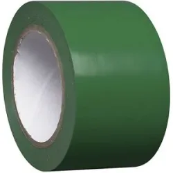 Bodenmarkierungsband aus Vinyl, einfarbig, Breite 75 mm, grün, VE 8 Rollen Moravia