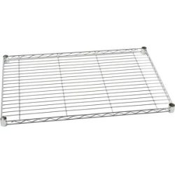 kaiserkraft Boden für Drahtgitter-Tischwagen, LxB 910 x 610 mm, verchromt