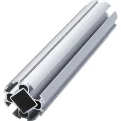 kaiserkraft Aluprofil-Rohr NGP40, pro lfd. m, Ø 40 mm