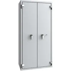 kaiserkraft Wertschutzschrank, VdS-Klasse II, LFS 30 P, HxBxT 1950 x 950 x 550 mm