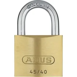 Vorhängeschloss, 45/40 Lock-Tag, VE 12 Stk, Messing ABUS