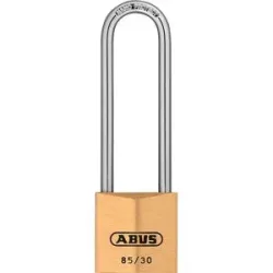 Vorhängeschloss, 85/30HB65, VE 3 Stk, Messing ABUS