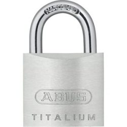 Zylindervorhängeschloss, 54TI/30 Lock-Tag, VE 12 Stk, silber ABUS