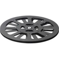 kaiserkraft Drehkranz, Kunststoff, für leichten Einsatz, Ø 302 mm, Tragfähigkeit 150 kg, ab 4 Stk