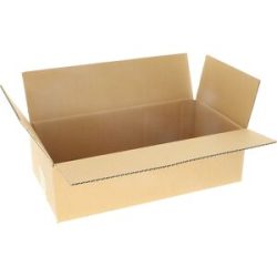 Versandkarton, für Holzkassetten, Innenmaße 361 x 186 x 100 mm, ab 150 Stk ratioform terra