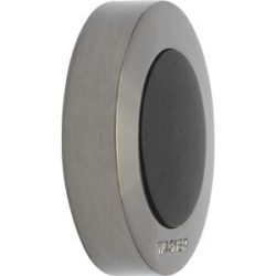 Design-Wandtürstopper, Ø 38 mm, VE 2 Stk, Höhe 10 mm, Anthrazit/Schwarz Wagner