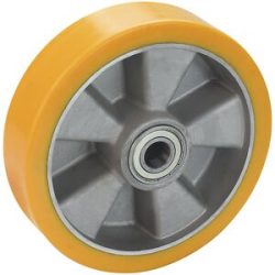PU-Rad auf Alu-Felge, Rad-Ø x Breite 200 x 50 mm, Tragfähigkeit 700 kg Proroll