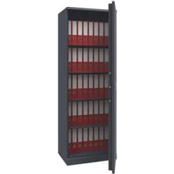 kaiserkraft Sicherheitsschrank LIGHT, leichte Bauart, HxBxT 1950 x 670 x 500 mm, graphitgrau