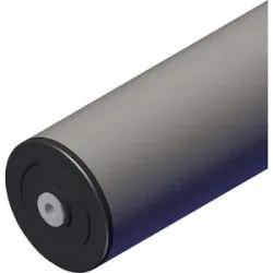 Stahl-Tragrolle, Rollen-Ø 80 mm, Innengewinde M 10 x 15, Länge 1000 mm Gura