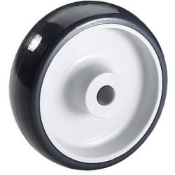 Polyurethan-Reifen auf Polyamid-Felge, mit Gleitlager, Rad-Ø x Breite 100 x 30 mm Proroll