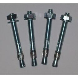 dancop Bodenanker-Montage-Set, feuerverzinkter Stahl, 4 Stk/VE