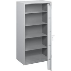 kaiserkraft Feuergeschützter Sicherheitsschrank, VDS Klasse I, Grad 1 nach EN 1143-1, S 60 P, HxBxT 1700 x 886 x 545 mm