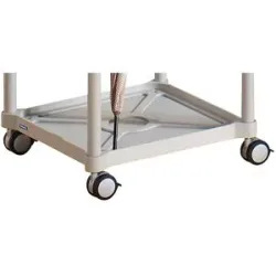 Lenkrollensatz, für Garderobe, VE 4 Stk eurokraft pro