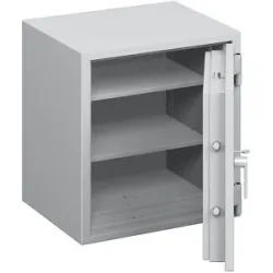kaiserkraft Feuergeschützter Wertschutzschrank, VdS Klasse N/0, S 60 P, HxBxT 615 x 589 x 471 mm