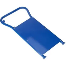 kaiserkraft Bügel, für HTF 25 / 50 / 65 D / 75 / 100, Stahlrohr, blau