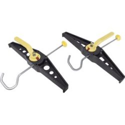 Leiterhalter-Set, für Dachträger, bestehend aus 2 Leiterhaltern, 1 Paar Schlüssel HYMER