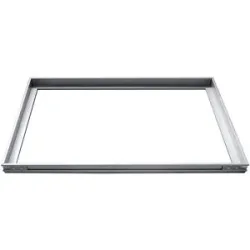Aluminium-Einbaurahmen, für Aluprofilmatte, für LxB 585 x 385 mm Miltex