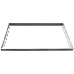 Aluminium-Einbaurahmen, für Aluprofilmatte, für LxB 785 x 585 mm Miltex