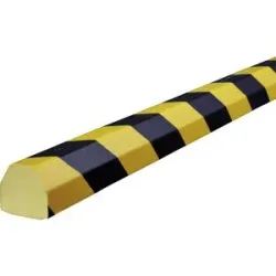 Knuffi® Flächenschutz, Typ CC, 1 Rolle à 5 m, schwarz / gelb SHG