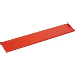kaiserkraft Kartonagen-Magazinboard, zur Befestigung an Aufsatzholmen, für Tischbreite 2000 mm, 9 Trennbügel