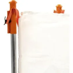 kaiserkraft Rastkopfständer, für Big-Bag-Palette, Höhe 1900 mm, VE 4 Stk
