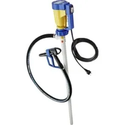 Elektrisches Fasspumpen-Set, für hochaggressive Medien, PVDF, 30 - 40 l/min Jessberger