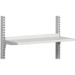 Regalboden, ESD, lichtgrau, Tiefe 300 mm, für Einhänge-Modul Breite 750 mm Treston