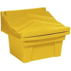 kaiserkraft Universal- und Streugutbehälter aus Polyethylen, Inhalt ca. 100 l, gelb