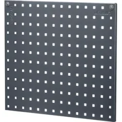 Lochplatte für Werkzeughalter, Länge 533 mm, anthrazitgrau eurokraft pro