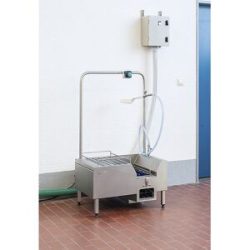 NEPTUN SC1 Nass-Sohlenreinigungs-Maschine, mit Handwaschbürste, silber Heute