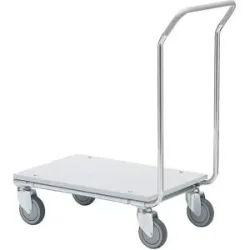 Plattformwagen SERIE 100, Tragfähigkeit 200 kg, LxBxH 800 x 465 x 960 mm, ab 5 Stk HelgeNyberg