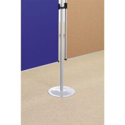 Stativ, mit Rondenfuß, VE 2 Stk eurokraft basic