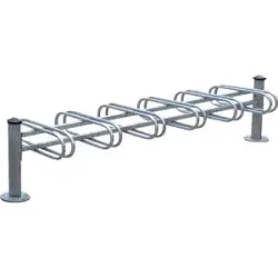 Fahrradständer MERCURE, 12 Stellplätze, doppelseitig, feuerverzinkt PROCITY